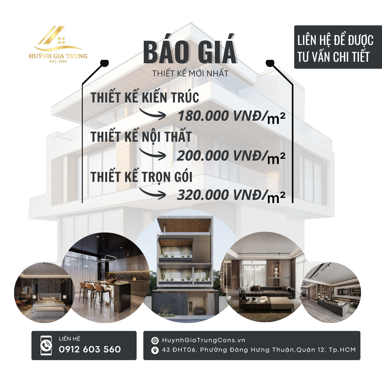 Thiết kế nhà Huỳnh Gia Trung