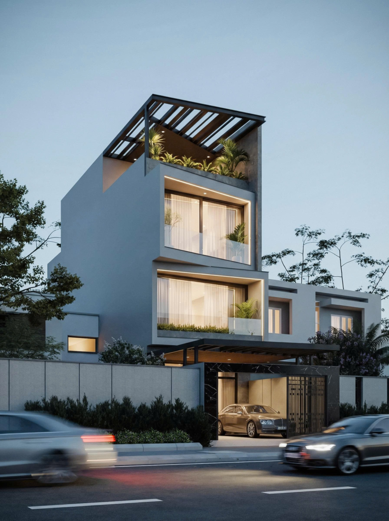 Dự án thi công nhà phố tại Q12