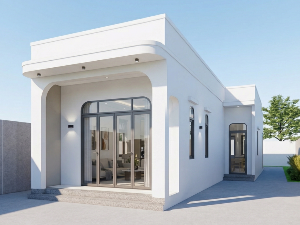 Dự án thi công nhà phố tại hóc môn