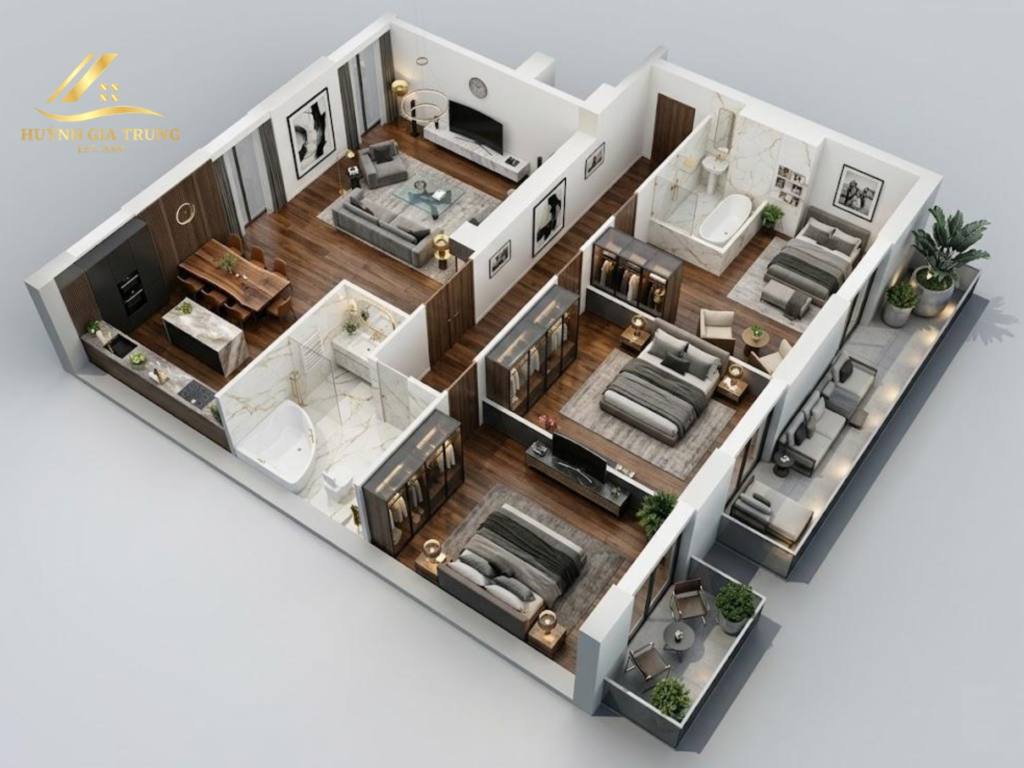 Các kiểu bố trí nhà vệ sinh hợp phong thuỷ